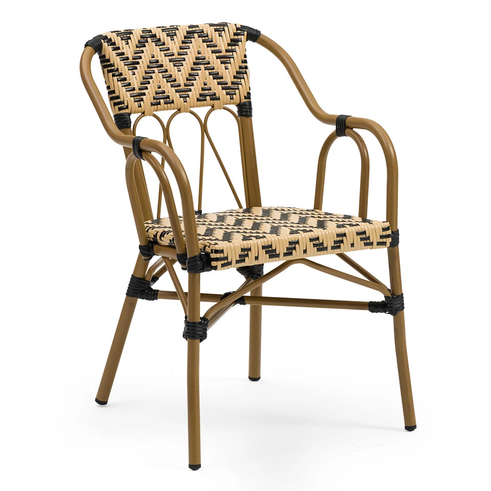 Cadires de menjador de rattan francès
