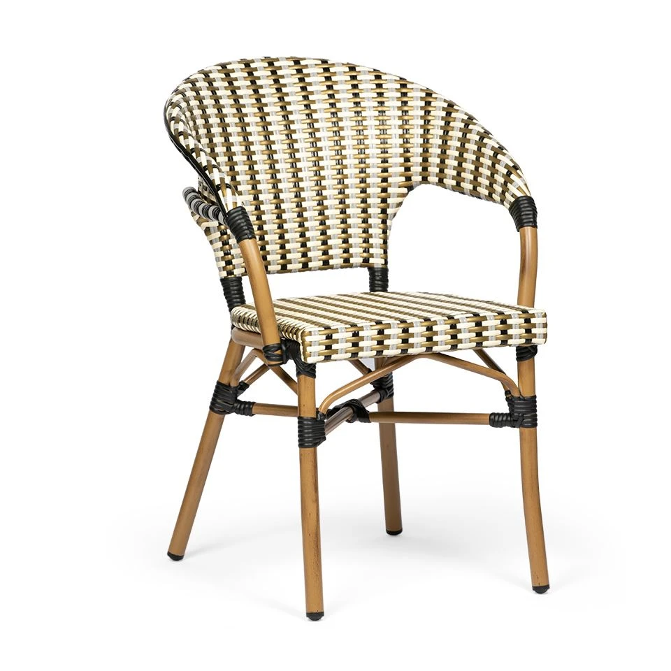 Cadires de rattan vintage franceses